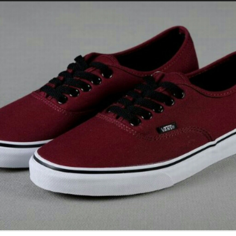 A fairly used pair of vans